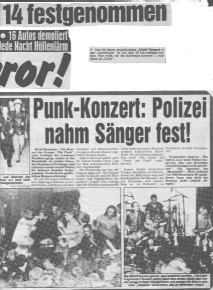 Punk Rock Riot in 1980
