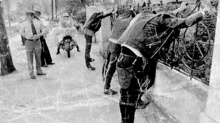 Punkerdemo, Hamburg-Pseldorf, 1980